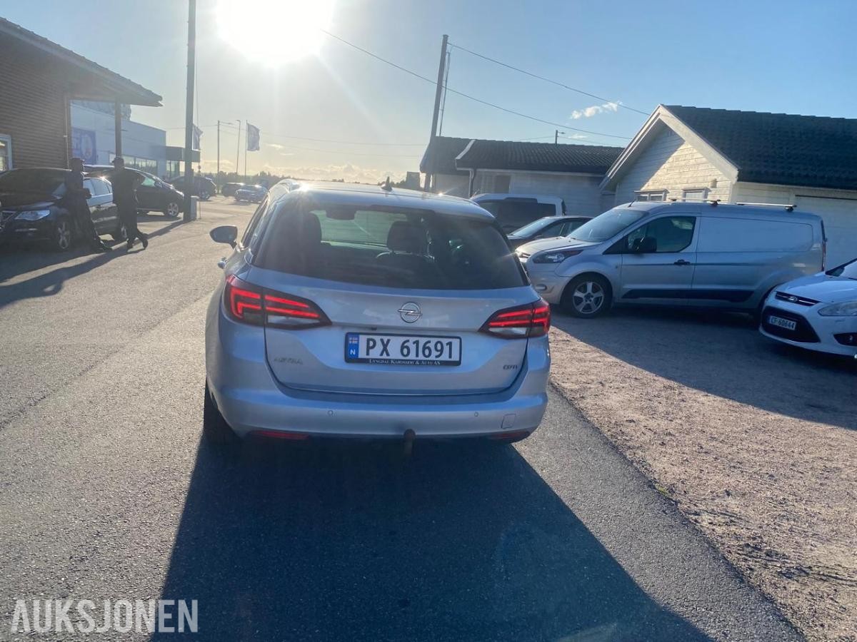 2016 Opel Astra 1.6 136hk automat cruisekontroll hengerfeste skinn ryggekamera 